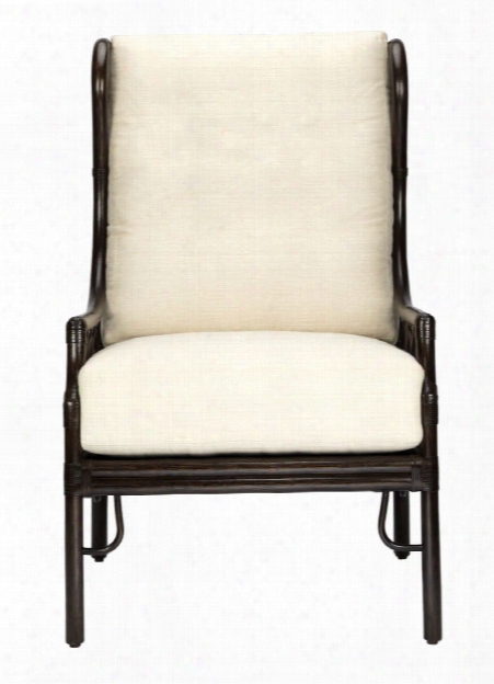 Ambrose Wing Chair In Cinnamon Design By Selamat