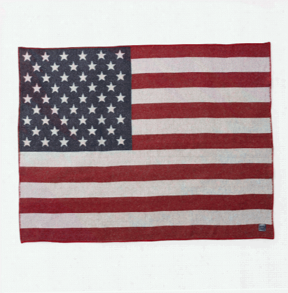 American Flag Throw Design By Faribault