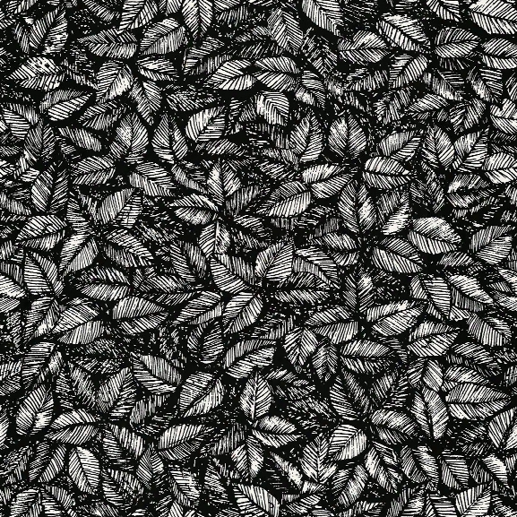 Amorina Black Leaf Wallpaper From The Scandinavian Designers Ii Collection By Brewster