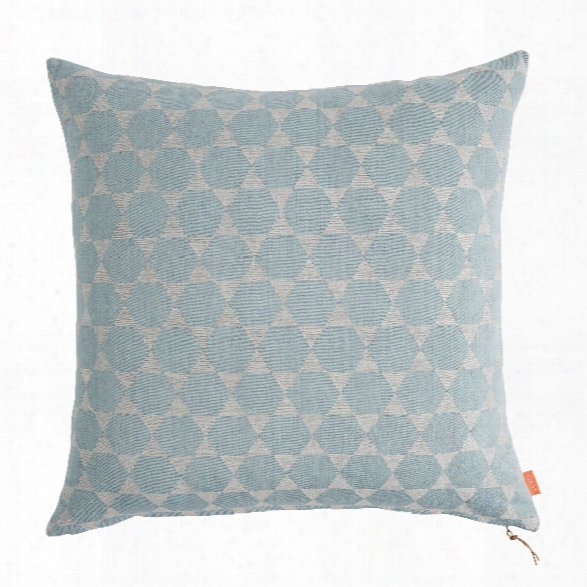 Floor Cushion In Dusty Mint & Light Grey Design By Oyoy