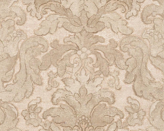 Floral Structures Wallpaper In Beige And Brown Design By Bd Wall