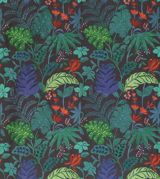 Floridita Fabric In Peacock And Electric By Matthew Williamson For Osborne & Little