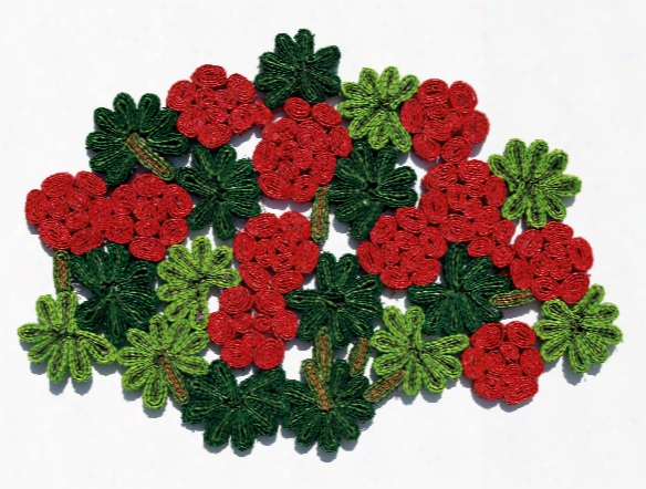 Florigraphie Geranio Straw Table Mat Design By Seletti