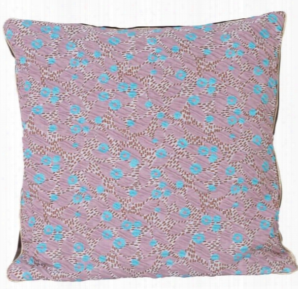 Flower Salon Cushion In Rose Design By Ferm Living