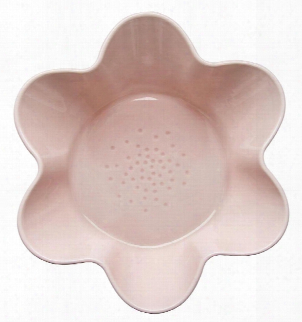 Flower Shaped Serving Bowl In Pink Design By Sagaform