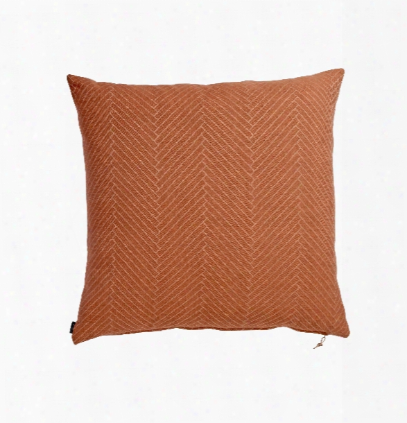 Fluffy Herringbone Pillow In Carame Ldesign By Oyoy