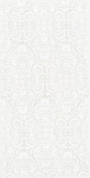 Folk Flower Wallpaper In Ivory And White Design By Kreme