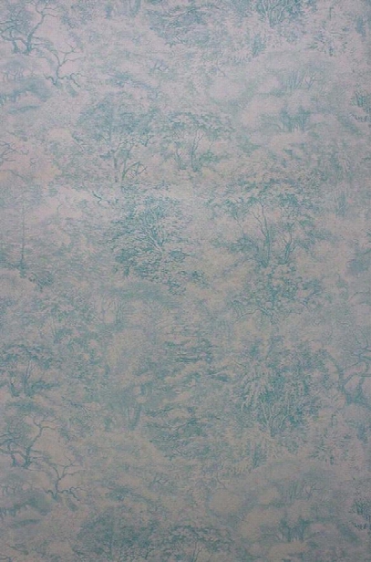 Folyo Wallpaper In Aqua And Metallic Gilver From The Pasha Collection By Osborne & Little