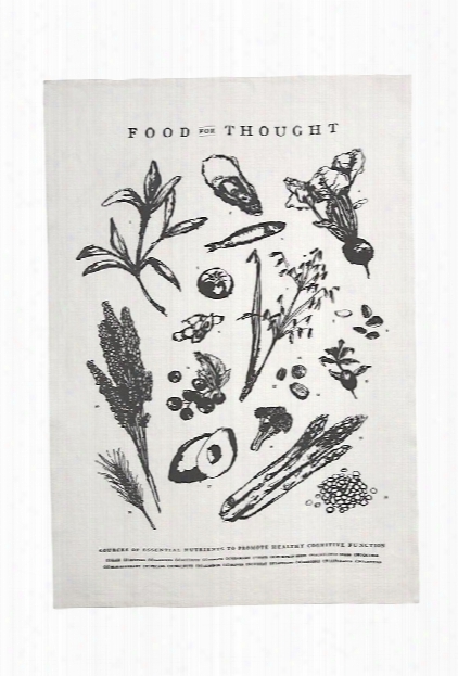 Food For Thought Tea Towel Design By Sir/madam
