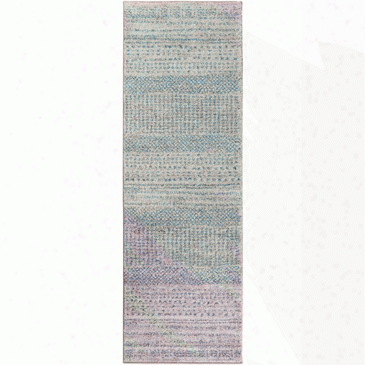 Fowler Rug In Gray & Blue Design By Surya