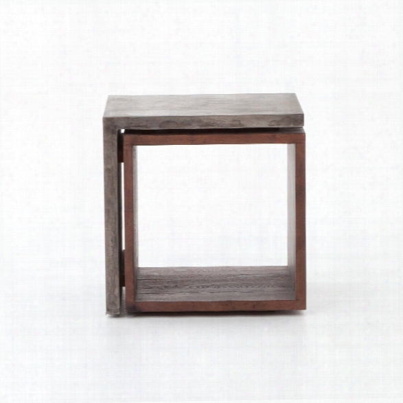 Freddie Side Table In Natural Peroba