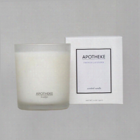 French Lavender Candle Design By Apotheke