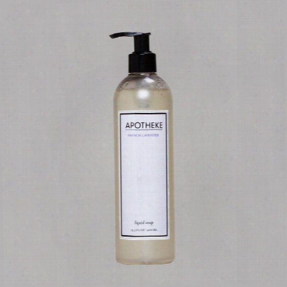 French Lavender Liquid Soap Design By Apotheke