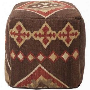 Frontier Pouf Design By Surya