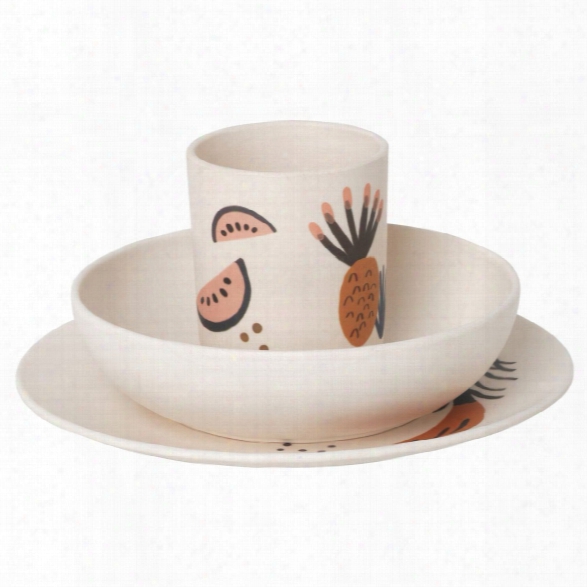 Fruiticana Bamboo Dinner Set Design By Ferm Living