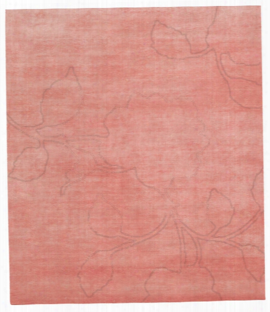 Bellagio Ruby Hand Knotted Rug In Red Design By Second Studio