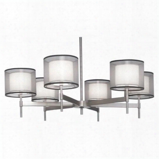 Saturnia Collection 6-light Chandelier Design By Jonathan Adler