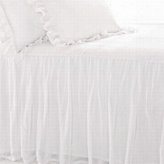 Savannah Linen Gauze White Bedspread Design By Pine Cone Hill