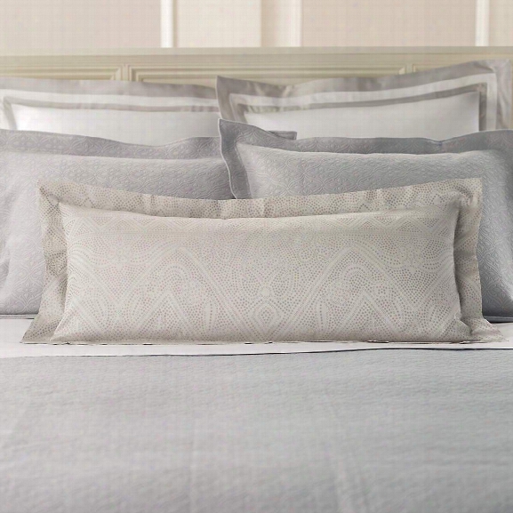 Savina Silver Matelasse Coverlet Design By Luxe