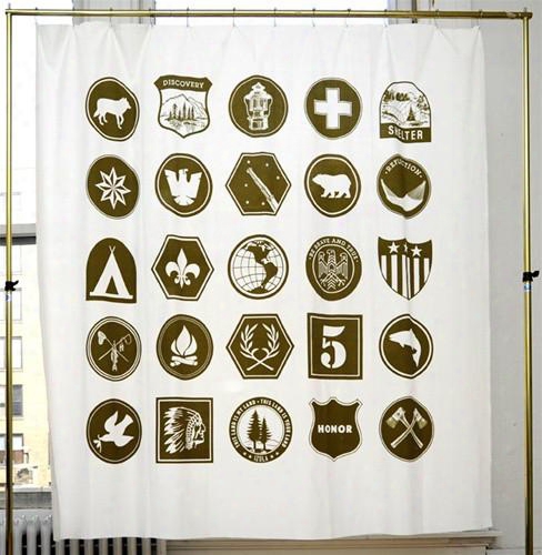 Scout Shower Curtain Design By Izola