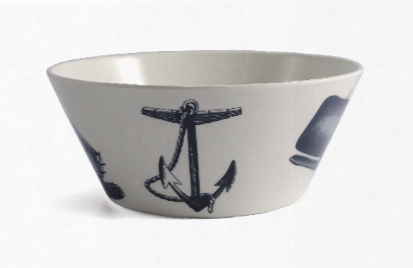 Scrimshaw Large Serving Bowl Design By Thomas Paul