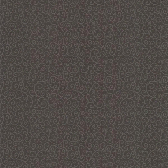 Scroll Black Small Swirling Vine Wallpaper Design By Brewster Home Fashions