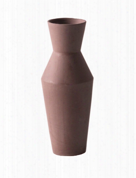 Sculpt Vase Corset In Rust Design By Ferm Living