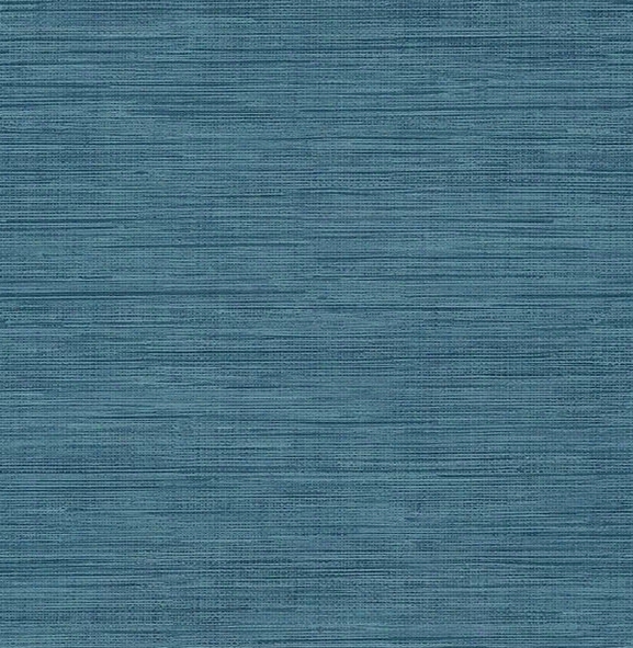 Sea Grass Blue Faux Grasscloth Wallpaper From The Essentials Collection By Brewster Home Fashions