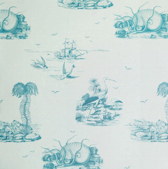 Sea Tales Wallpaper In Blue Lagoon By Abnormals Anonymous