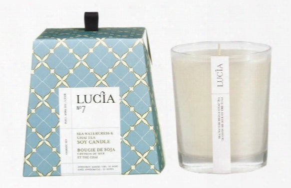 Sea Watercress & Chai Tea Candle Design By Lucia