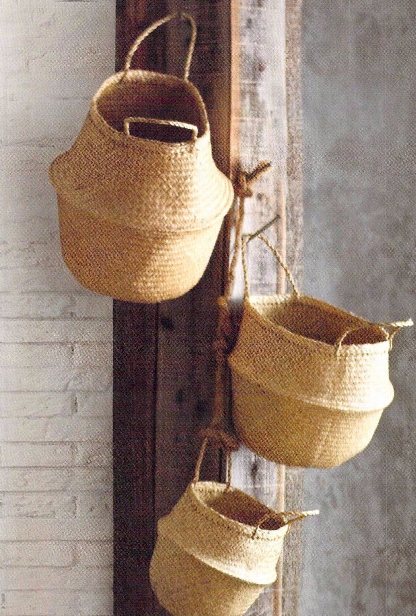 Seagrass Convertible Baskets By Roost