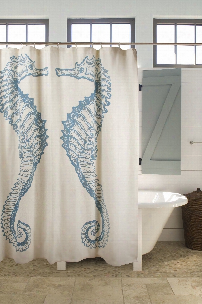 Seahorse Shower Curtain Design By Thomas Paul