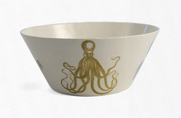 Sealife Large Serving Bowl Design By Thomas Paul