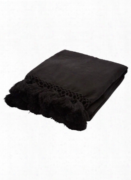 Seaport Throw In Anthracite Design By Jaipur