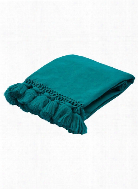 Seaport Throw In Blue Grass Design By Jaipur