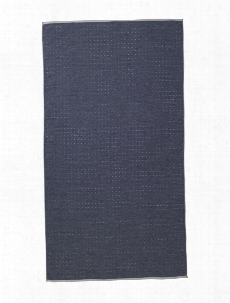 Sento Beach Towel In Blue Design By Ferm Living