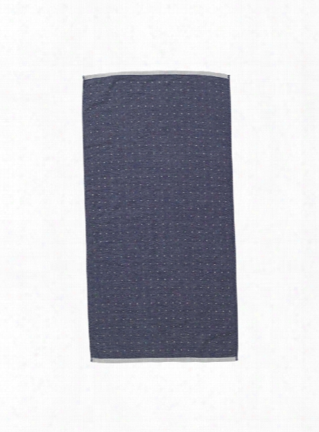 Sento Hand Towel In Blue Design By Ferm Living