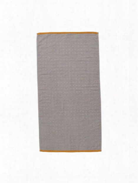 Sento Hand Towel In Grey Design By Ferm Living