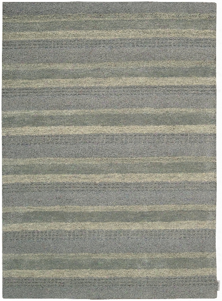 Sequoia 100% New Zealand Wool Area Rug In Stream Design By Calvin Klein Home