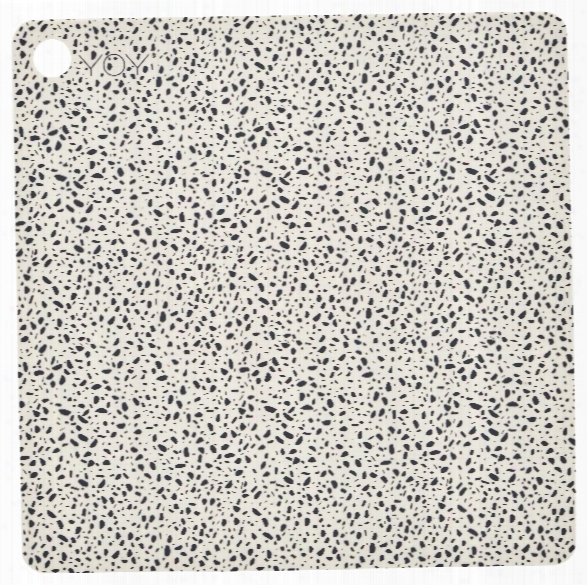 Set Of 2 Placemats In Terrazzo Design By Oyoy