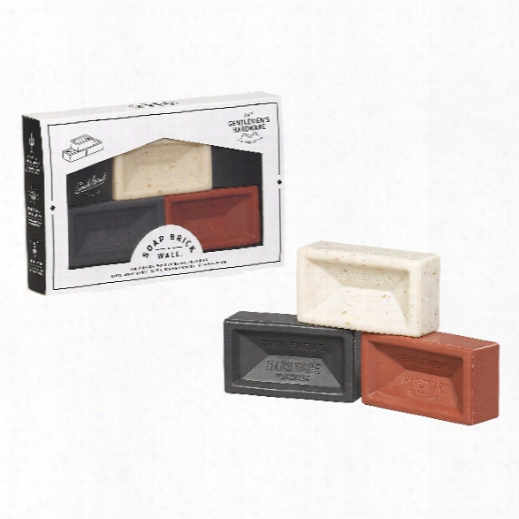 Set Of 3 Mini Brick Soaps Design By Wild & Wolf
