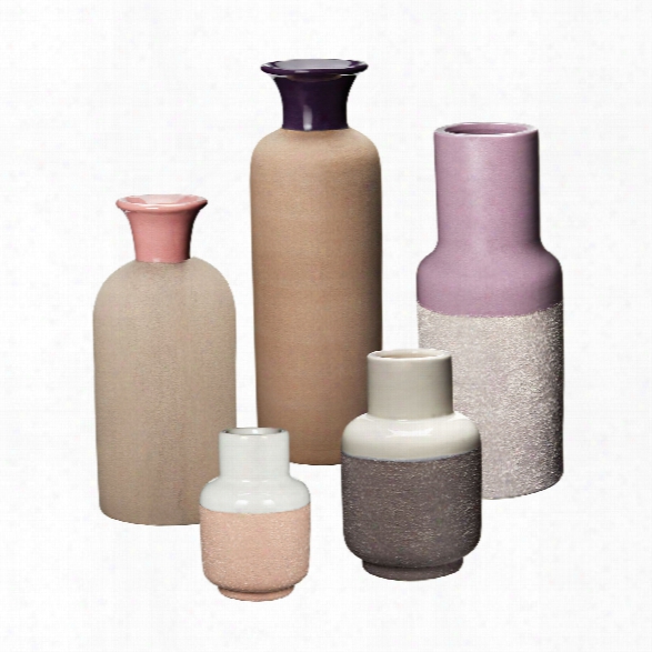 Set Of 5 Hakura Sand Vases Design By Lazy Susan