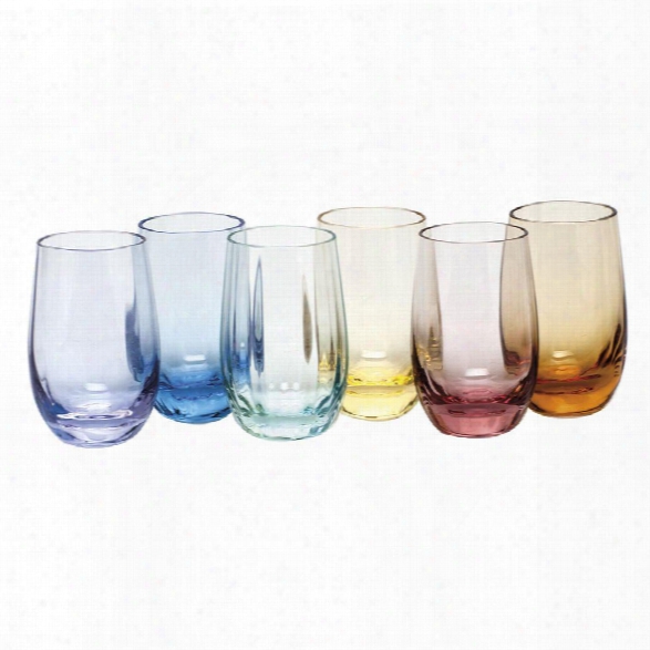 Set Of 6 Optic Vodka Glasses Design By Moser