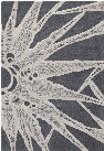 Seedling Collection Hand-Tufted Area Rug in Grey & Cream design by Chandra rugs