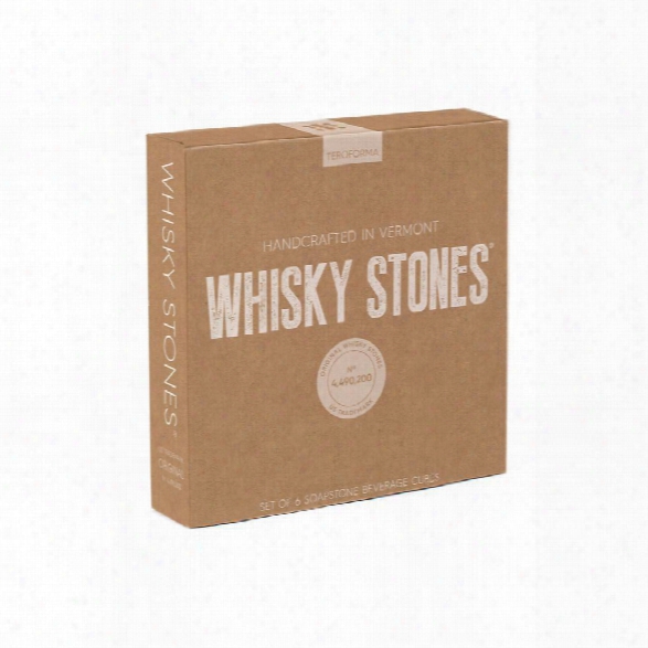 Set Of 6 Whiskey Stones Design By Teroforma