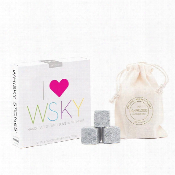 Set Of 6 Whisky Stones Beverage Cubes I ? Wsky Design By Teroforma