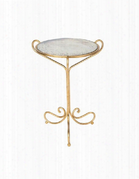 Set Of Two Avista Occasional Tables In Gold Design By Aidan Gray