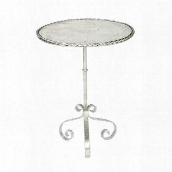 Set Of Two Bolden Occasional Table In Silver Design By Aidan Gray