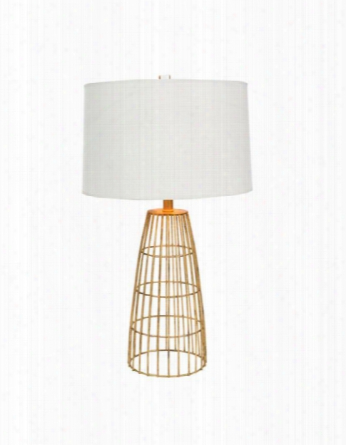 Set Of Two  Dinard Table Lamp In Gold Design By Aidan Gray