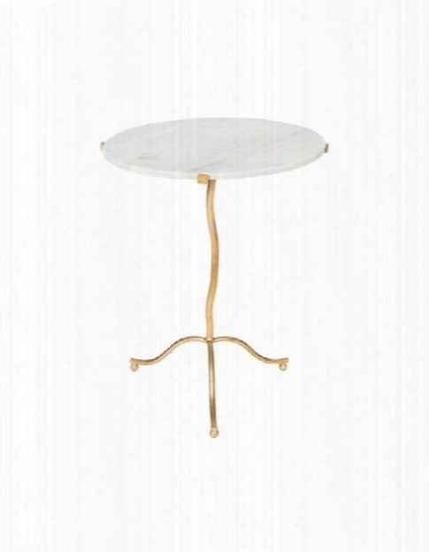 Set Of Two Kalmar Occasional Table In Gold Design By Aidan Gray